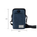 2018 New Casual Men Multifunctional Waterproof Phone Bag Mini Crossbody Bags with Earphone Hole WML99