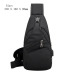 Male Leisure Sling Chest Pack Crossbody Bags for Men Messenger Canvas USB Charging Leather Men's Bags Handbag Shoulder Bags 2019