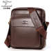 Men Casual Business Leather shoulder Messenger Bag Men's Crossbody male vintage crossbody ipad Laptop briefcase Messenger Bags