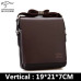 New Arrived luxury Brand men's messenger bag Vintage leather shoulder bag Handsome crossbody bag handbags Free Shipping