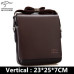 New Arrived luxury Brand men's messenger bag Vintage leather shoulder bag Handsome crossbody bag handbags Free Shipping