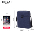 TINYAT Light Canvas Men's Shoulder Bag For 7.9' Ipad Casual Crossbody Bag Waterproof Messenger Bag Pack sling bag for men 0.13kg