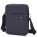 TINYAT Shockproof Men's Crossbody Bag pack hidden zipper Shoulder Bags for 9.7' pad Male Handbag Canvas Leather Messenger Bags