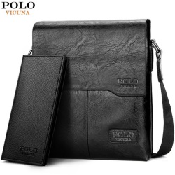 VICUNA POLO Men Shoulder Bag Classic Brand Men Bag Vintage Style Casual Men Messenger Bags Promotion Crossbody Bag Male Hot Sell