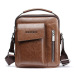 Vintage Messenger Bag Men Shoulder bags Pu Leather Crossbody Bags For Men Bags Retro Zipper Man Handbags WBS510