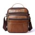 WESTAL Men's shoulder bag genuine leather bag for men messenger bags Flap zipper drop ship male Crossbody Bags handbags 8318