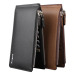 2018 New Phone Pocket Luxury Man Wallets Men's Business Style Leather Card Holder Billfold Purse Long Wallet