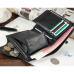 2018 New brand high quality short men's wallet ,Genuine leather qualitty guarantee purse for male,coin purse, free shipping