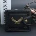 2018 Vintage Metal Eagle Men Wallets Clutch Small Wallet Men PU Leather Brand Wallet Male Short Hasp Coin Purse Wholesale