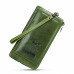 2019 Men Wallet Clutch Genuine Leather Brand Rfid  Wallet Male Organizer Cell Phone Clutch Bag Long Coin Purse Free Engrave