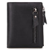 2019 New Genuine Leather Mens Wallet Man zipper Short Coin Purse Brand Male Cowhide Credit&id Wallet Multifunction Small Wallets