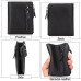 2019 New Genuine Leather Mens Wallet Man zipper Short Coin Purse Brand Male Cowhide Credit&id Wallet Multifunction Small Wallets