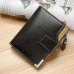 Baellerry Brand wallet leather Men Wallet coin pocket zipper portfolio Handy luxury Short purse 3 Fold Male Purses Cards wallets