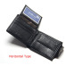 Baellerry Genuine Leather Brand Men Wallets Design Short Small Wallets Male Mens Purses Card Holder Carteras with Photo Holders