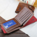 Baellerry Vintage Hollow Out Male Money Bag Hasp Leather Wallet Men Clutch Purse Slim Card Holder Men Wallets Coin Pocket W014