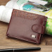 Baellerry Vintage Leather Hasp Small Wallet Coin Pocket Purse Card Holder Men Wallets Money Cartera Hombre Bag Male Clutch W066