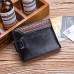 Baellerry Vintage Leather Hasp Small Wallet Coin Pocket Purse Card Holder Men Wallets Money Cartera Hombre Bag Male Clutch W066