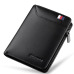 Brand  Genuine Leather Men Wallet with Card Holder Man Luxury Short Wallet Purse Zipper Wallets Casual Standard Wallets pl293