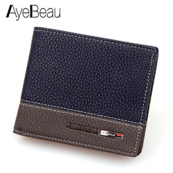 Business Card Holder For Men Wallet Male Purse Cuzdan Small Money Bag Klachi Portomonee Walet Vallet Kashelek Partmone Portmann