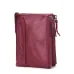 CONTACT'S HOT Genuine Crazy Horse Cowhide Leather Men Wallet Short Coin Purse Small Vintage Wallets Brand High Quality Designer
