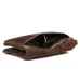 CONTACT'S HOT Genuine Crazy Horse Cowhide Leather Men Wallet Short Coin Purse Small Vintage Wallets Brand High Quality Designer