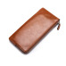 DWTS men wallets Card holder Leather male Wallet luxury Long Design Quality passport cover Fashion Casual Mens Purse Zipper