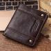 GZCZ ultra - thin Wallet Brand Design Genuine Leather RFID Men Wallets With Card Holder Fashion Slimline Male Short Mini Purse