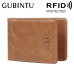 Gubintu Wallets Rfid Blocking Mini Men Wallets Male Casual Genuine Leather Vintage Business Card Holder Wallets