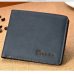 High Quality Soft Leather wallet men vintage style Baellery brand men wallets leather purse male credit card holder money bag