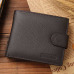 JINBAOLAI Leather Men Wallets Solid Sample Style Zipper Purse Man Card Horder Leather Famous Brand High Quality Male Wallet