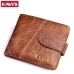 KAVIS Brand Genuine Leather Men Wallets Luxury Credit Cards Coin Purse Male Small Walet Portomonee Rfid Mini PORTFOLIO Perse