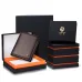 Laorentou Men Wallet Genuine Leather Casual Wallet for Men Short Wallet Standard Wallets Card Holders Vintage Luxury Man Purse