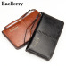 Luxury Brand Men Wallets Purse Money Bag Leather Men Clutch Wallet Male Wrist Strap Baellerry Wallet carteira masculina MWS020