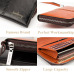 Luxury Brand Men Wallets Purse Money Bag Leather Men Clutch Wallet Male Wrist Strap Baellerry Wallet carteira masculina MWS020