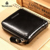 ManBang Men's Wallet Genuine Leather Men's Zipper Male Short Coin Purse Pockets Fine Gift For Card Holder High Quality For Mens