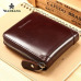 ManBang Men's Wallet Genuine Leather Men's Zipper Male Short Coin Purse Pockets Fine Gift For Card Holder High Quality For Mens