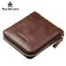 ManBang New Fashion Genuine Leather Men Wallet Small Men Wallet Zipper Male Short Coin Purse Brand High Quality Free Shipping