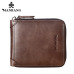 ManBang New Fashion Genuine Leather Men Wallet Small Men Wallet Zipper Male Short Coin Purse Brand High Quality Free Shipping