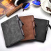 Matte Wallet Men Soft Leather wallet with removable card slots multifunction men wallet purse male clutch top quality