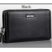 Men wallets with coin pocket long zipper coin purse for men clutch business Male Wallet Double zipper Vintage Large Wallet Purse