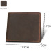 RFID Blocking Men Wallets Vintage Cow Genuine Leather Wallet Male Handmade Custom Dollar Price Coin Purse Short Wallet carteira