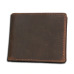 RFID Blocking Men Wallets Vintage Cow Genuine Leather Wallet Male Handmade Custom Dollar Price Coin Purse Short Wallet carteira