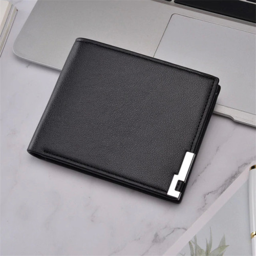 Top 2019 ultra-thin short Sequined Men Wallets with Coin Bag Man Wallet Male Small Money Purses Dollar Slim Purse Card Case W295