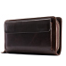 WESTAL Men's Clutch Bag Wallet Male Genuine Leather Double Zipper Men Wallet Long Phone Wallet Purse Card Holder Money Bags 9069