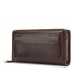 WESTAL Men's Clutch Bag Wallet Male Genuine Leather Double Zipper Men Wallet Long Phone Wallet Purse Card Holder Money Bags 9069