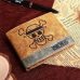 Woman/Man Wallet new Fashion Cartoon Anime Student Purse Chopper/Totoro/Naruto/Conan Edgar/Attack on Titan Cool brown Billfold