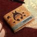 Woman/Man Wallet new Fashion Cartoon Anime Student Purse Chopper/Totoro/Naruto/Conan Edgar/Attack on Titan Cool brown Billfold