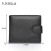 X.D.BOLO Wallet Men Leather Genuine Cow Leather Man Wallets With Coin Pocket Man Purse leather Money Bag Wallets for Male