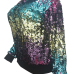 Euramerican Round Neck Sequined Decorative Polyester Hoodies Euramerican Round Neck Sequined Decorative Polyester Hoodies