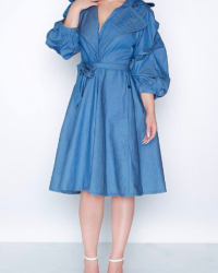  Polyester Turndown Collar Long Sleeve  Long Trench Coats